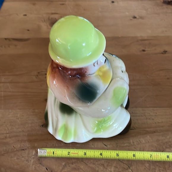 Vintage Hand Painted Clown Cookie Jar - Picture 10 of 16